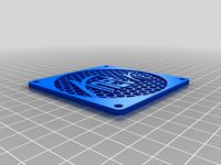 Anet A8 80mm PSU cooler fan grill by freddan_6