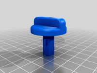 Mitsubishi Pajero replacement knob and latches for tailgate and 3rd seat mechanism covers by Str8shooter