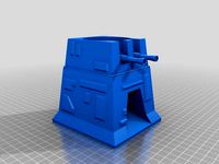 Deathstar Turret Dice Tower v2 by cbradshaw007