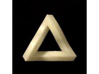 MC Escher Impossible triangle by chiko14june