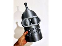 Large Bender Piggy Bank for Creality CR-10 and other large printers by MightyJabba