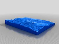 3D Print Laser cut Buena Vista Colorado by wesman732