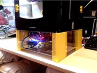 Wanhao D6 short and long feet by gzcwnk