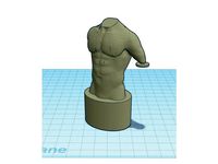 Transhumeral (above-elbow) limb loss/difference model for prosthetic component design by MakisB