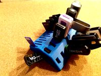 USB flash drive SD Card holder stand by 3d-druck-lingen