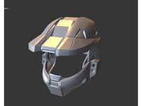 Halo 3 Mark 6 Helmet by Rainyfire