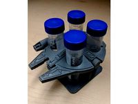 Millenium Falcon Tube Holder by acullen5