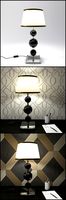 Glass Geosphere Table Lamp #2