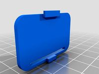 Logitech Performance MX Mouse Battery Door / Cover by mgsrb