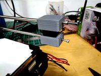 Monoprice Select Mini V2 X End Cap Puller by Kadah