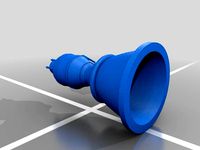 Rough Model of SpaceX Merlin Engine (fixed) by JamesNewton