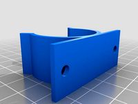 Support pour tuyau d'aspirateur /Vacuum cleaner tube hook by capucinois