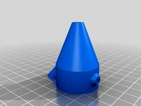 K40 Laser Cutter Air Assist Nozzle by dapol