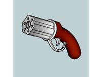 Mini Pepper Box Pistol by Imura_Industries