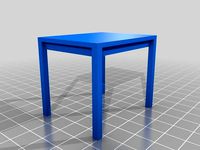 Miniature Table (Customizer) by deadlygeek