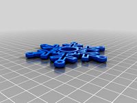 snow flake fidget spinner by xXblueghostXx