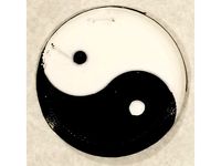 Taijitu (yin-yang symbol) dual extrusion test by AureliusDark