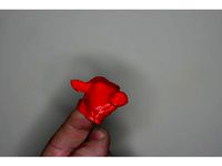 Fingerspop Vache by Bricoloup