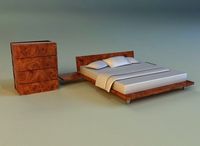 Bed pattern wood