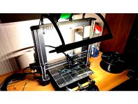 LED Light Strip Holder for Original Prusa I3 by build42