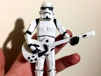 Storm Trooper with Guitar by CJs3DForge