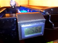 Aquarium Thermometer Support by yespi