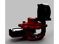 Delta Rostock fan mount 5015 by q3ok