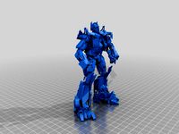 optimus prime transformers by 3DBram