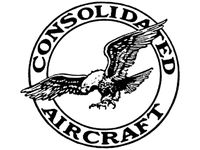 1930's Consolidated Aircraft Logo Sign Litho by chryslerjunkandstuff