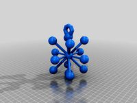 3d snowflake by baleyus