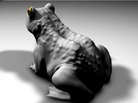 A frog by pumpkinhead3d