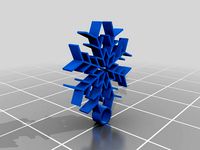 snowflake earings  by adm1413
