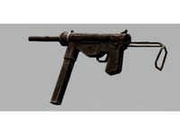 US M3 Grase Gun WWII by Milhause