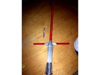 Kylo Ren's light saber by Glargounet