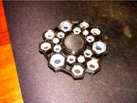 Another fidget with different nuts and 6001 bearing by noel841106