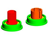 ball bearing for 2cm tube white GEEETech by zyban