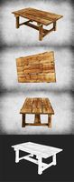 Rustic Wood Table 01