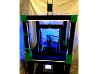 Ikea Lack Printer Enclosure - Magnetless Remix All-in-One by kurisun