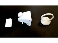 Magnetic cabinet lock Remix - No screws needed, just stick. by Nobel0