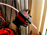 Pitan (as in printed Titan :-) Geared Extruder by MakinBug