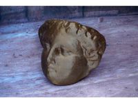 Antique Terracotta mask of Apollo by Planetech3D