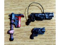 weapons for 28mm skirmish wargame by Tyuiop