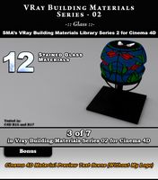 VRay Building Materials S02 - Glass for C4D