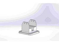 TCS Micro Pump M410 Bracket by RaceMechaniX