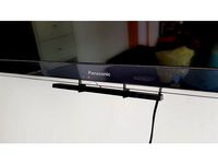Wii sensor bar holder Panasonic Viera TV by starmate23