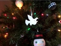 Parent/Child Turtle Doves Ornament by CSteele0514