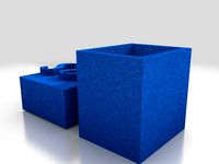 Gift Box With Initials by CameSche