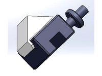 Lathe tool post under shelf mount by FabQuinn