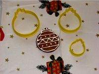 Christmas ornament gingerbread or cookie cutter  by 3dDecor
