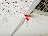 Drop Ceiling Clip/Hanger by Solarbotics